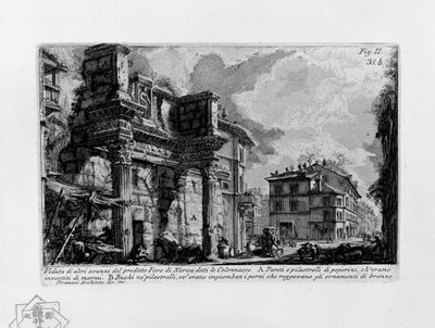 Forum Nervae von Giovanni Battista Piranesi